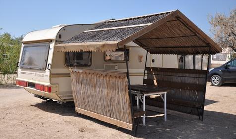 Кемпер. База отдыха Казачий берег, Ейский район, ст. Должанская, Коса Долгая
