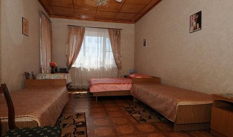 Четырехместный номер эконом. Гостевой дом Галина, Темрюкский р-н, ст. Голубицкая