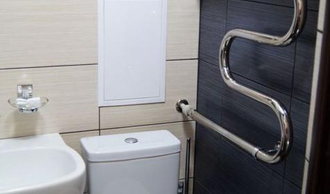 Санузел номера стандарт. Санаторий Анапа-Океан, г. Анапа