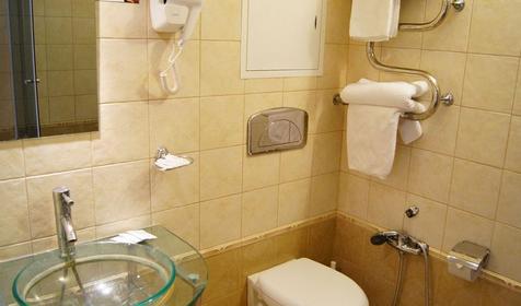 Санузел номера студия. Санаторий Анапа-Океан, г. Анапа