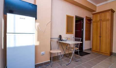 Двухместный стандарт с двуспальной кроватью. Гостевой дом Тульский, майкопский р-н, п. Тульский