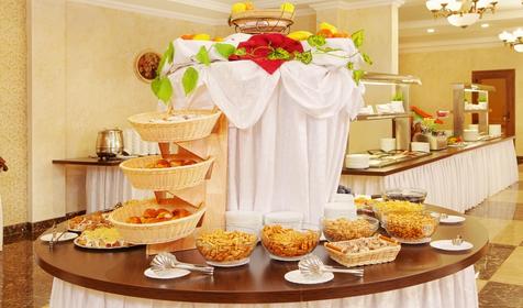 Шведский стол. Отель Эмеральд, г. Анапа, пос. Витязево