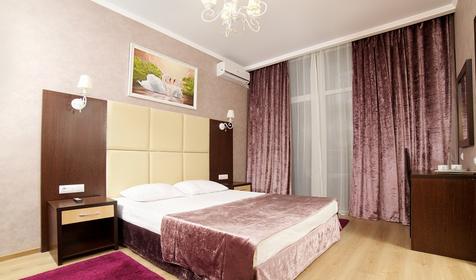 Номер Де люкс, спальня. Отель Эмеральд, г. Анапа, пос. Витязево