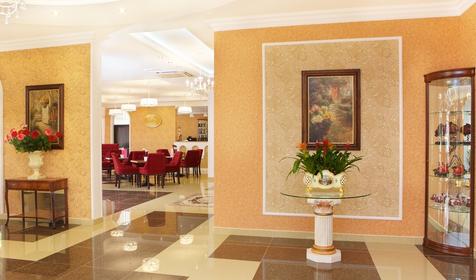 Холл. Отель Эмеральд, г. Анапа, пос. Витязево
