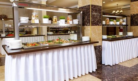 Шведский стол. Отель Эмеральд, г. Анапа, пос. Витязево