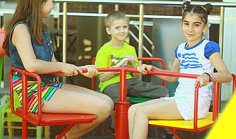 Детская площадка. Отель Золотые пески, Анапа, п. Витязево