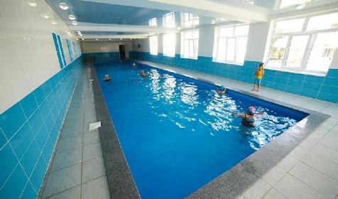 Крытый бассейн. Санаторий Малая Бухта, г. Анапа