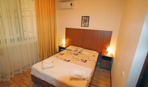 Семейный люкс с балконом и кухней