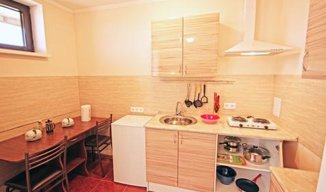 Семейный люкс с балконом и кухней