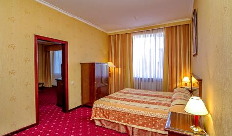 Двухкомнатный люкс улучшенный. Отель "Европа", г. Краснодар