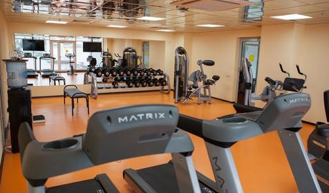 Тренажерный зал. Отель Sea Galaxy, г. Сочи