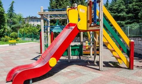 Детская площадка. Пансионат Орбита-1, Сочи, г. Адлер