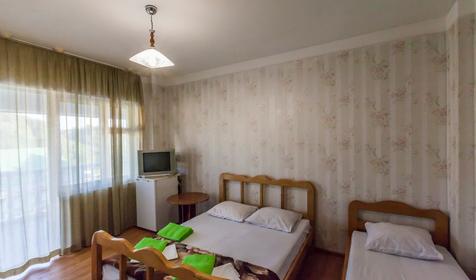 Трехместный номер. Гостиница Мария, Туапсинский район, с. Лермонтово, урочище Широкая щель