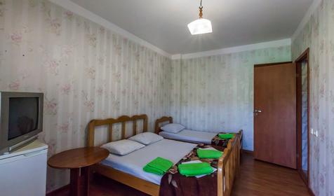 Трехместный номер. Гостиница Мария, Туапсинский район, с. Лермонтово, урочище Широкая щель