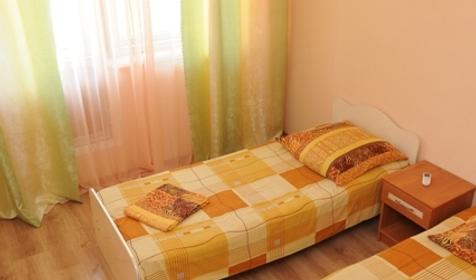 Стандарт четырехместный с балконом. Пансионат Астерия, г. Ейск