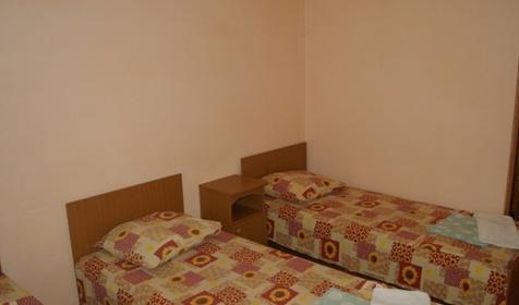 Стандарт четырехместный без балкона. Пансионат Астерия, г. Ейск