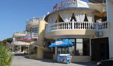 Пляж. Санаторий Золотой колос, г. Сочи