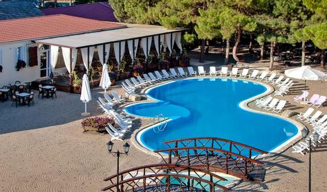 Комплекс бассейнов. Клубный отель-SPA Ривьера-клуб, г. Анапа