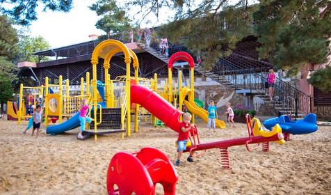 Детская площадка. Клубный отель-SPA Ривьера-клуб, г. Анапа