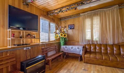 Первый этаж. ЭкоДом на Гуамке, Апшеронский район, х. Гуамка