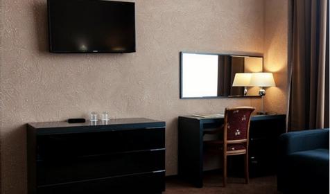 Стандарт плюс семейный, основной корпус . CПА-отель Прометей Клуб, Сочи, п. Лазаревское