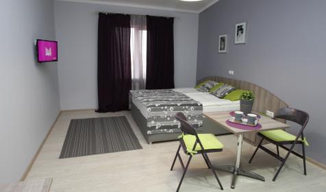 Четырехместный двухкомнатный улучшенный номер с кухней