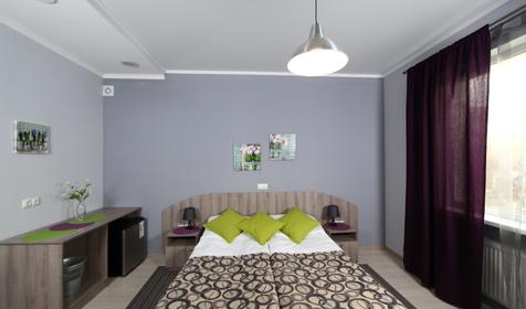 Четырехместный двухкомнатный улучшенный номер с кухней