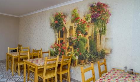 Столовая. Гостиница Ласковый берег, г. Анапа, пос. Сукко