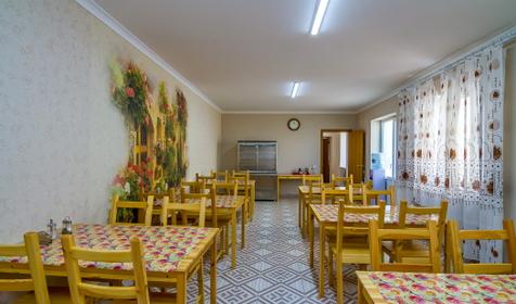 Столовая. Гостиница Ласковый берег, г. Анапа, пос. Сукко