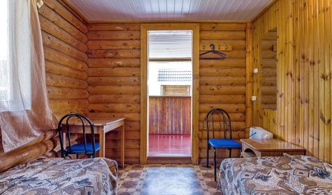 Коттедж двухместный. База отдыха Межгорье, с. Фанагорийское