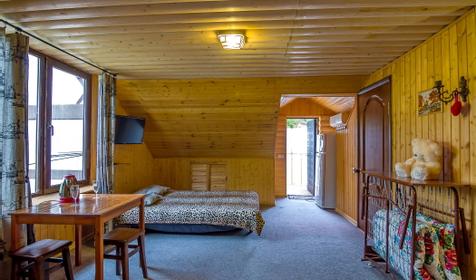 Четырехместный сруб. Гостевой дом Морской отдых, Туапсинский район, п. Ольгинка