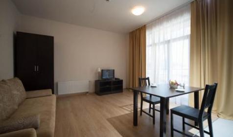 Однокомнатные апартаменты с отдельной кухней, корпус 4. Отель Гелиопарк Вальсет Роза Хутор