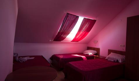 Четырехместный номер. Отель Питер, Темрюкский район, п. Кучугуры