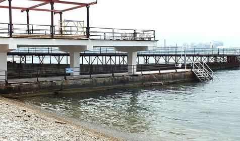 Пляж. Профилакторий Эдельвейс, г. Геленджик