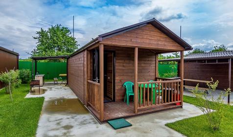 Двухместный коттедж. База отдыха Quadro Дача, ст. Убинская