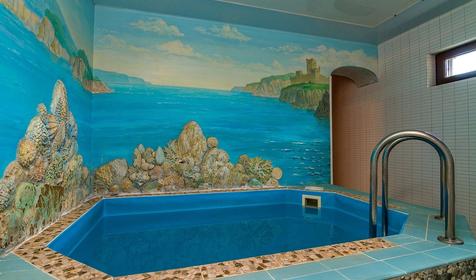 Баня. Отель Собер, р-н Северский, ст-ца Убинская