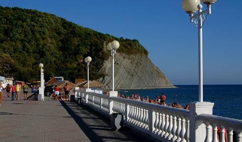 Набережная. Санаторно-курортный комплекс Вулан, Геленджик, п. Архипо-Осиповка