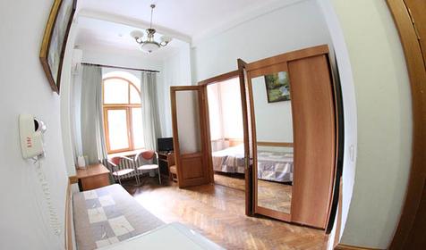 Двухместный двухкомнатный/Family room