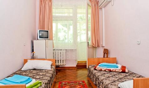 Двухместный номер с удобствами на блок. Санаторий Лазаревское, Сочи, п. Лазаревское