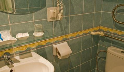 Полулюкс, санузел. Санаторий Мечта, г. Анапа