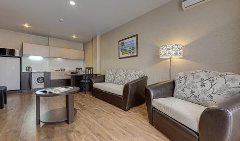 Апартаменты. Отель Гранд Круиз, г. Анапа, п. Джемете