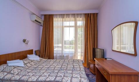 Двухместный улучшенный с видом на море. Отель Ковчег, Адлерский район г. Сочи