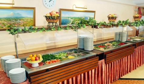 Питение. Санаторий Azimut Здоровье (Аквамарин), Анапа, кп. Витязево