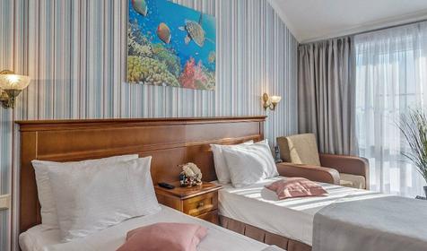 Стандарт 2-комнатный 2-местный. Санаторий Аквамарин, Анапа, кп. Витязево