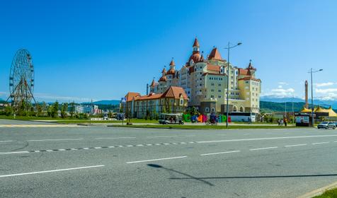 Нижнеимеретинская Бухта. Олимпийский парк. Адлерский район Сочи