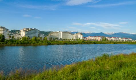 Нижнеимеретинская Бухта. Олимпийский парк. Адлерский район Сочи