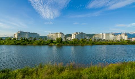 Нижнеимеретинская Бухта. Олимпийский парк. Адлерский район Сочи