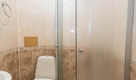 Санузел номера. Гостевой дом Эв Рошель, Сочи, Адлерский район