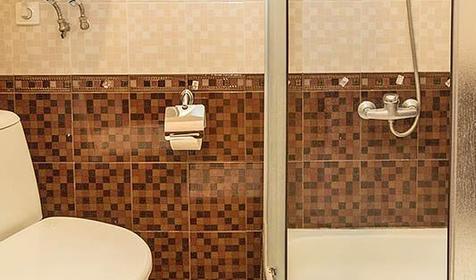 Санузел номера. Гостевой дом Эв Рошель, Сочи, Адлерский район