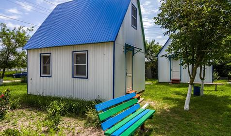 Дом без удобств 2-, 3-, 4-местный, верх. База отдыха Ветерок, Ейский район, ст. Должанская, Коса Долгая